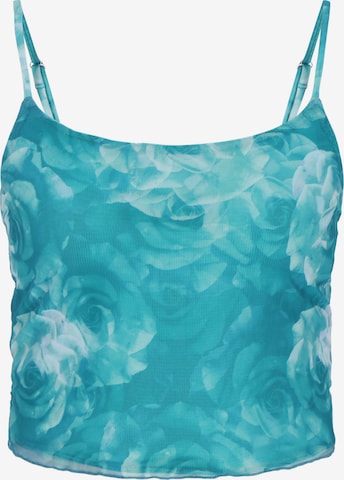 MYMO - Top 'Young Fashion Collection' en azul: frente