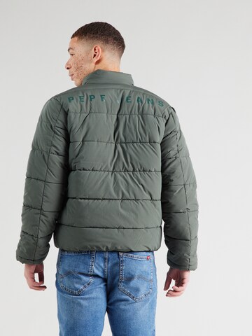 Pepe Jeans Prechodná bunda - Zelená: zadná strana