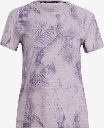 T-shirt fonctionnel 'Ultimate' ADIDAS PERFORMANCE en violet : devant