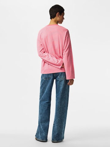 PIECES Shirt 'PCSadie' in Roze