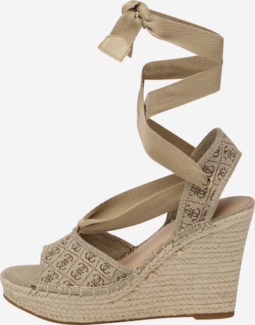 GUESS Sandals 'HALONA' in Beige