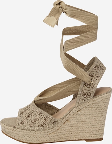 GUESS Sandale 'HALONA' in Beige