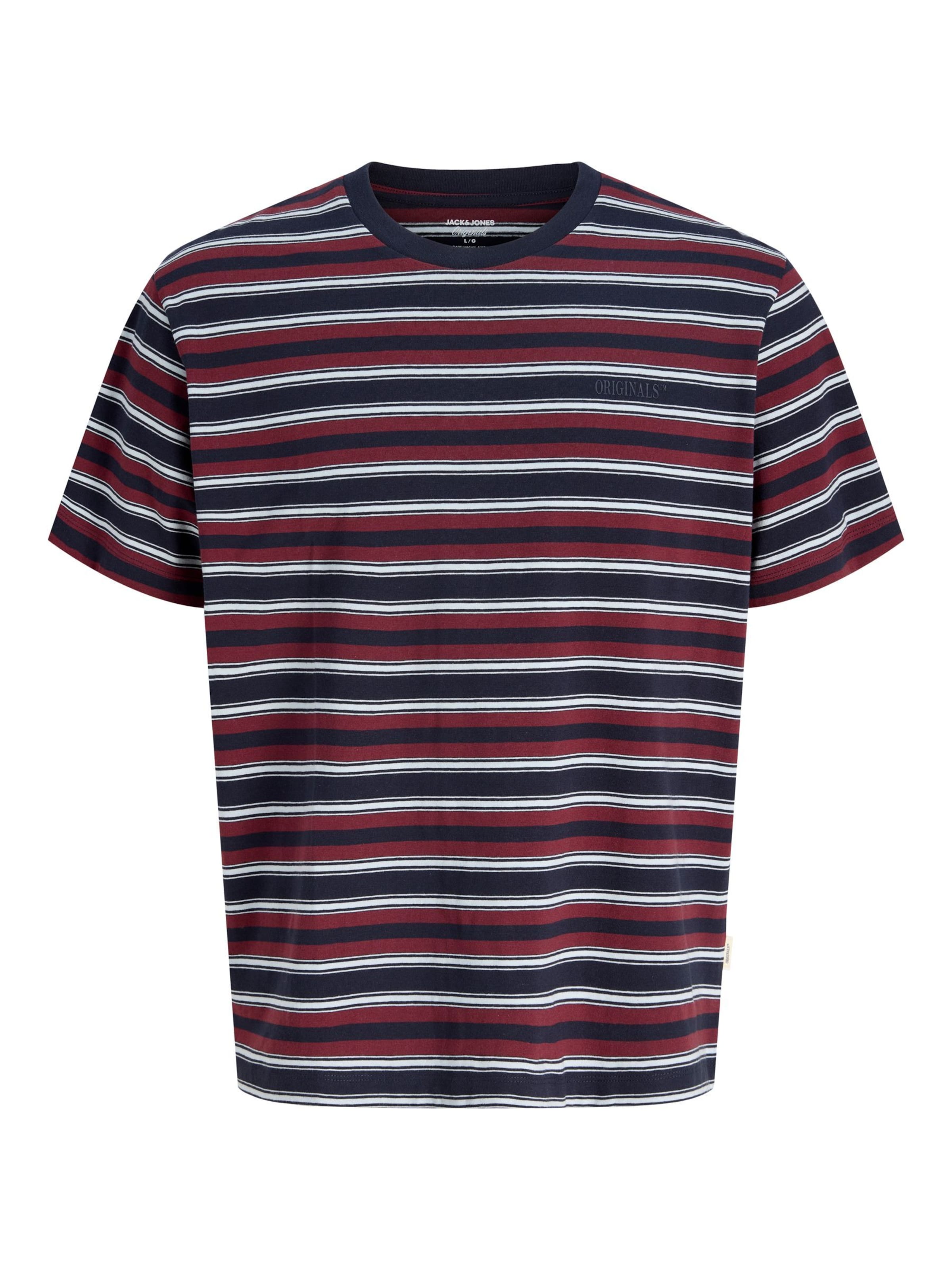 T-Shirt Jack & Jones Plus en bleu : devant
