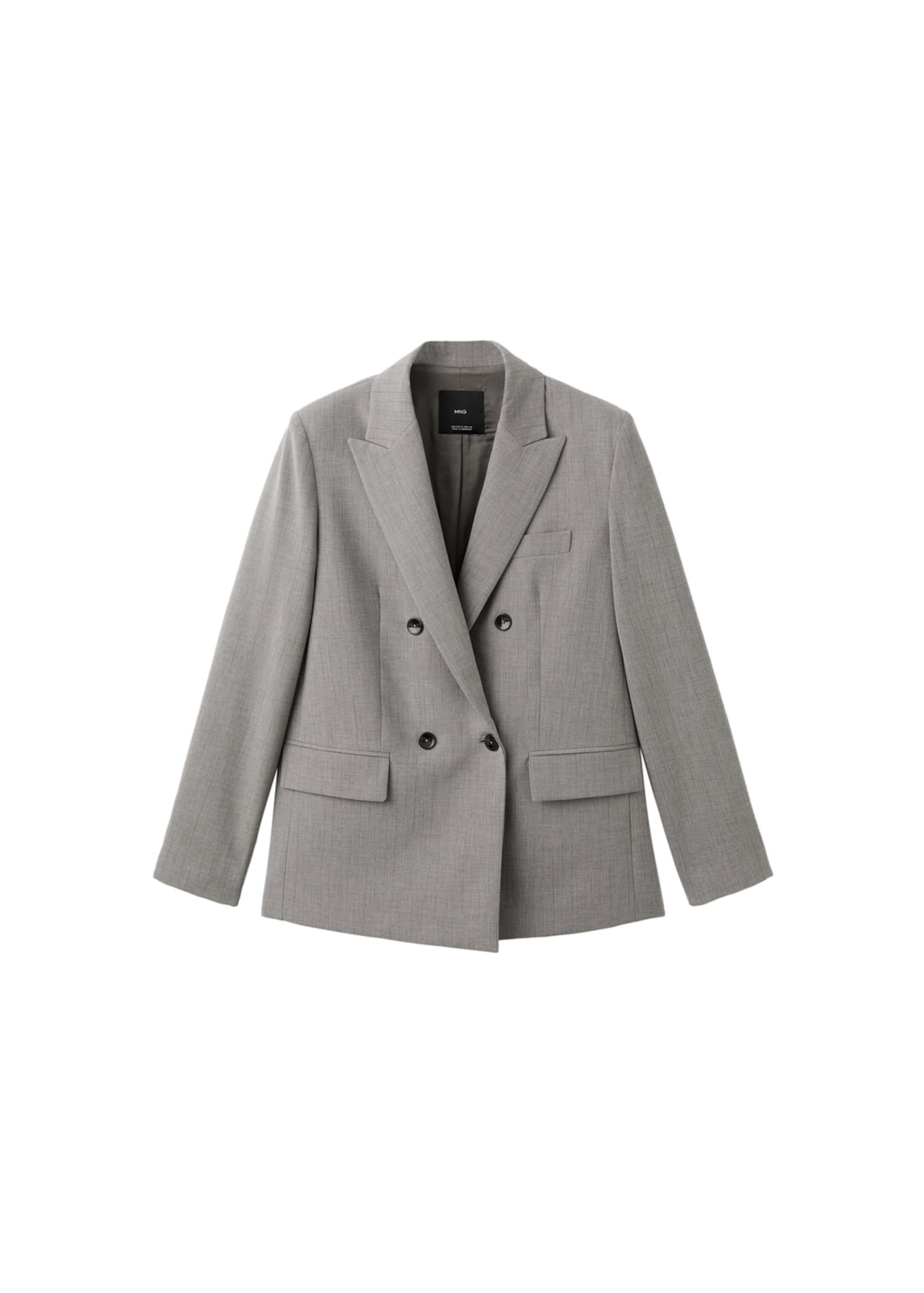MANGO Blazer 'Puglia' in Grau: Vorderseite
