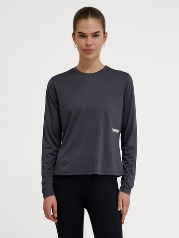 Hummel Funktionsbluse 'Pulse' i grå: forside