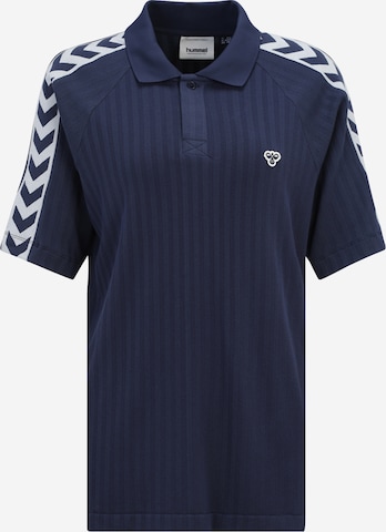 Tricou funcțional 'Archive' de la Hummel pe albastru: față