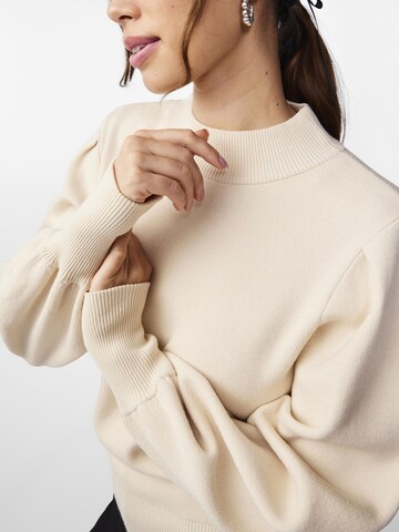 YAS Tröja 'YASFonny' i beige