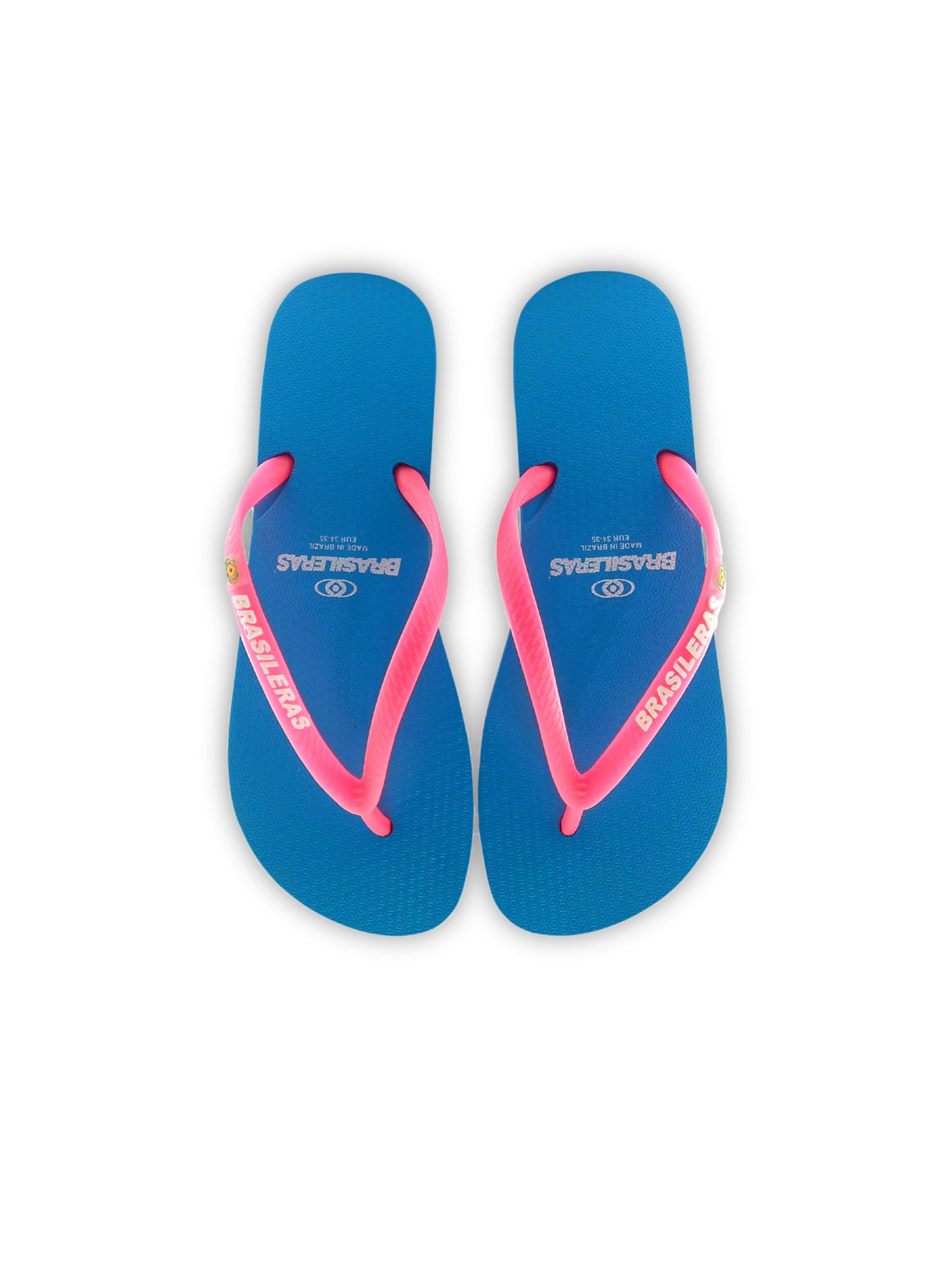 Infradito 'Neon' di Brasileras in blu