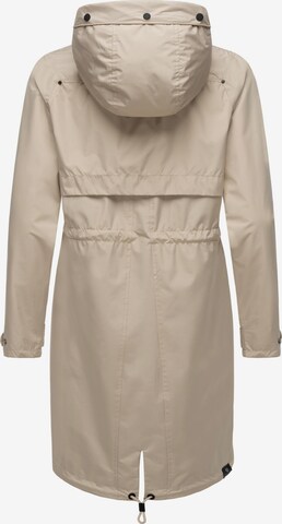 Ragwear Toiminnallinen pitkä takki 'Frodik' värissä beige