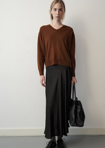 MANGO Pullover 'SERRAPI' in Braun