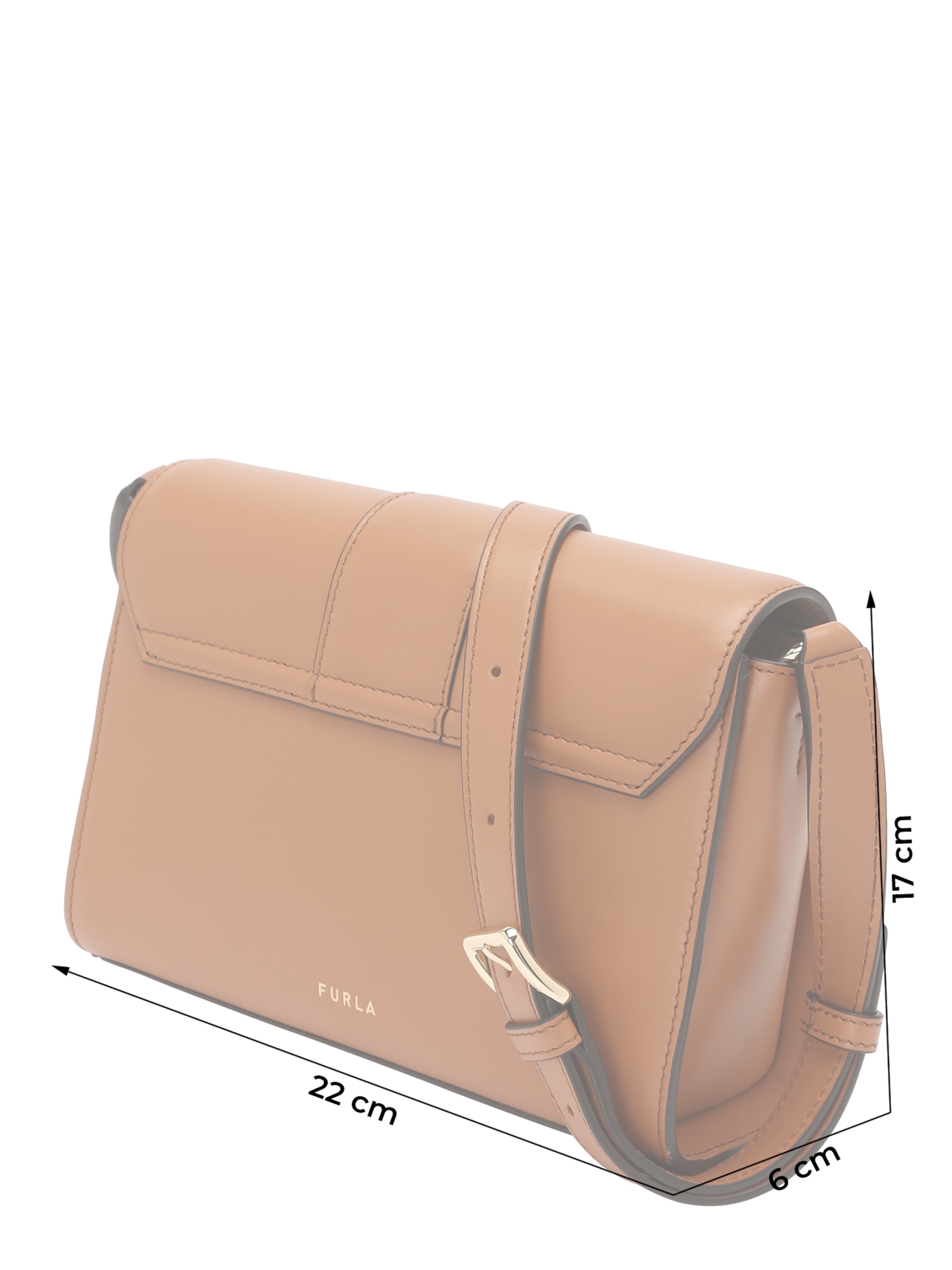 FURLA Umhängetasche 'Urban' in Braun