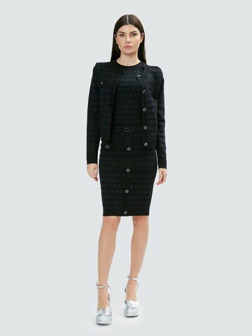 Top in maglia di Influencer in nero