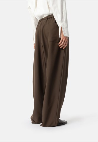 Wide Leg Pantalon 'Lexiane' Elias Rumelis en marron