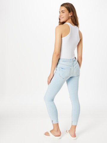 River Island - Skinny Calças de ganga em azul