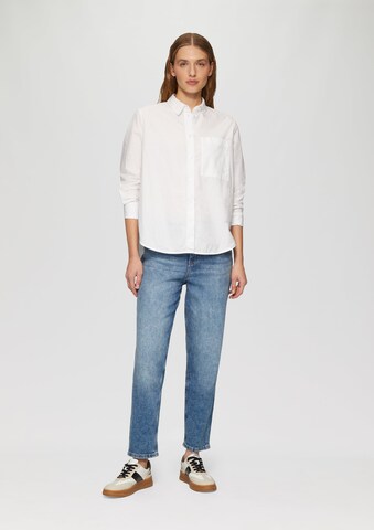 s.Oliver Tapered Jeans in Blauw: voorkant