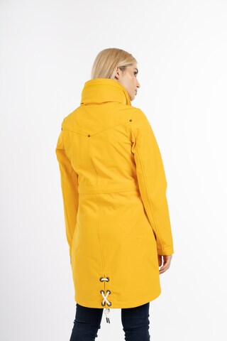 Cappotto funzionale di Schmuddelwedda in giallo