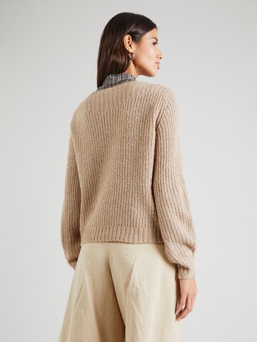 ONLY Pullover 'ONLFILIZ' in Braun