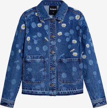 DesigualPrijelazna jakna - plava boja: prednji dio