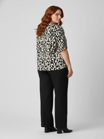 Shape Of You Blouse in Beige