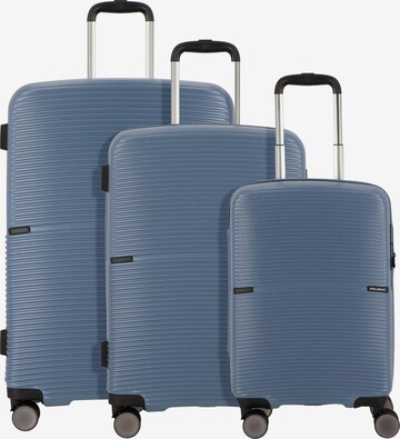 Worldpack Suitcase Set 'San Francisco' in Blue: front