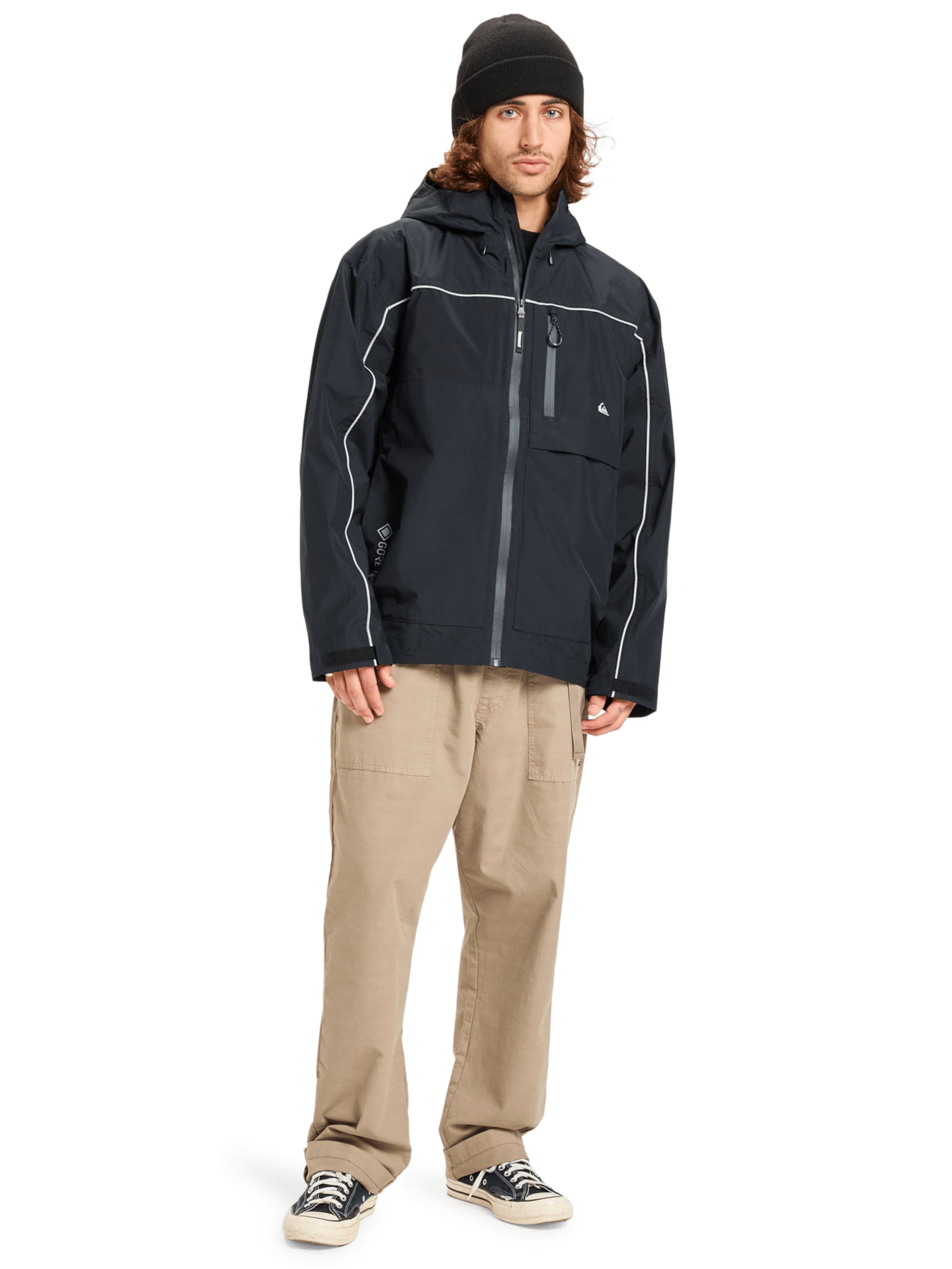QUIKSILVER Between-Season Jacket 'Full Rig GORE' in Black