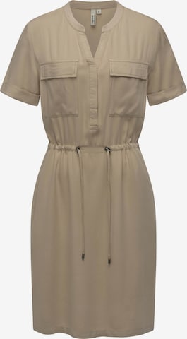 Robe-chemise 'Roisana' Ragwear en beige : devant