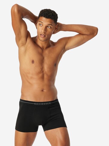 SCHIESSER Boxer shorts 'Cotton Flex' in Blue: front