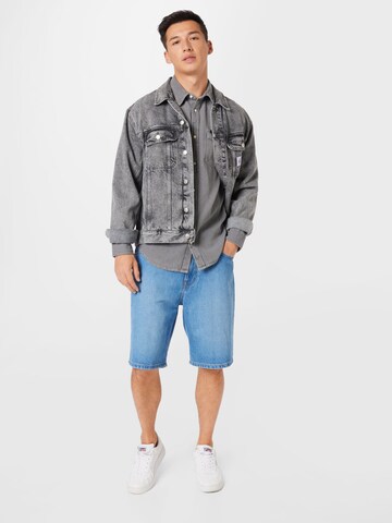 Lee Regular fit Button Up Shirt 'WESTERN' in Grey