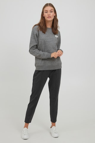 Oxmo Sweatshirt 'HELLA' in Grey