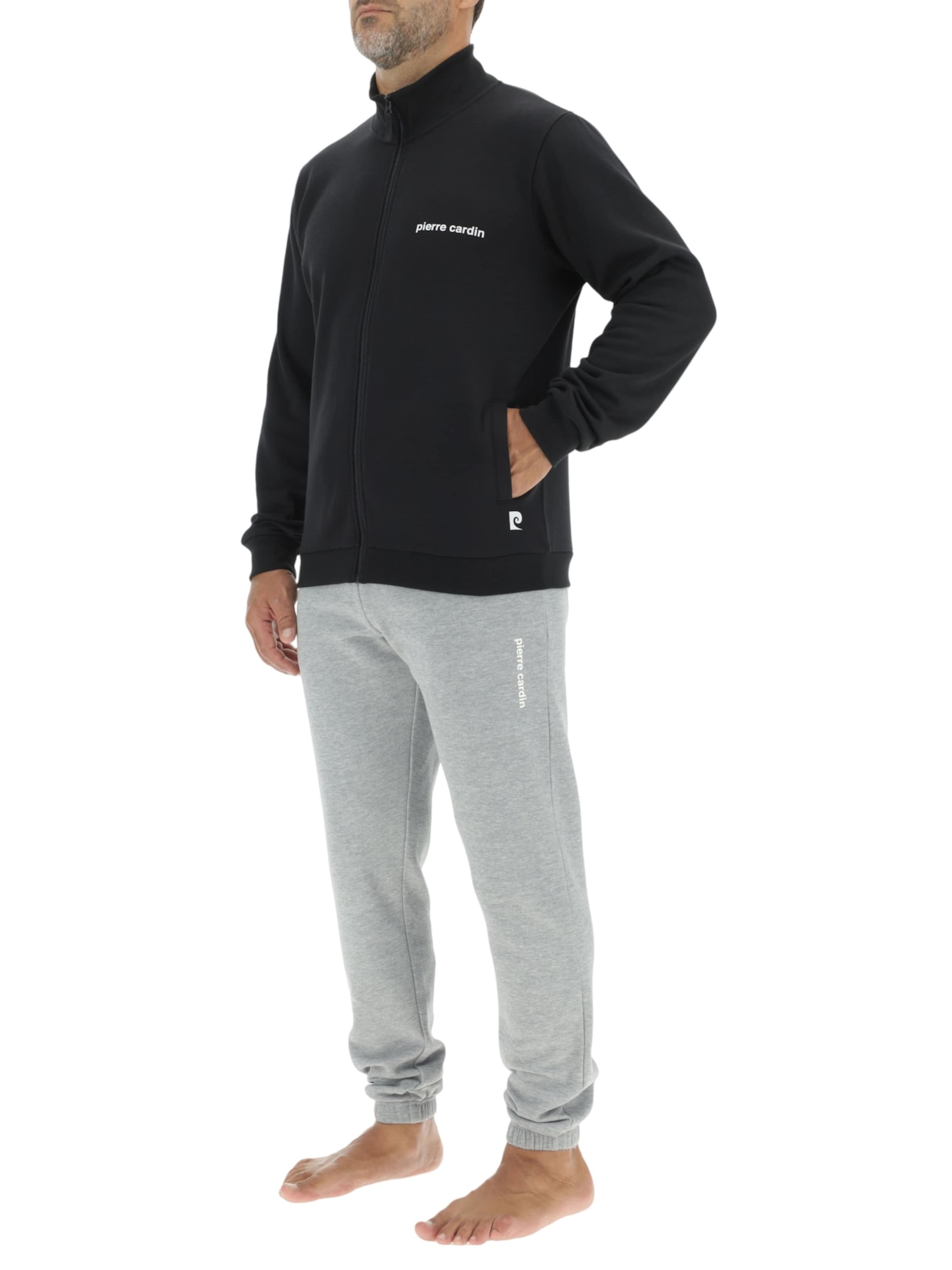 PIERRE CARDIN Sweatvest in Zwart