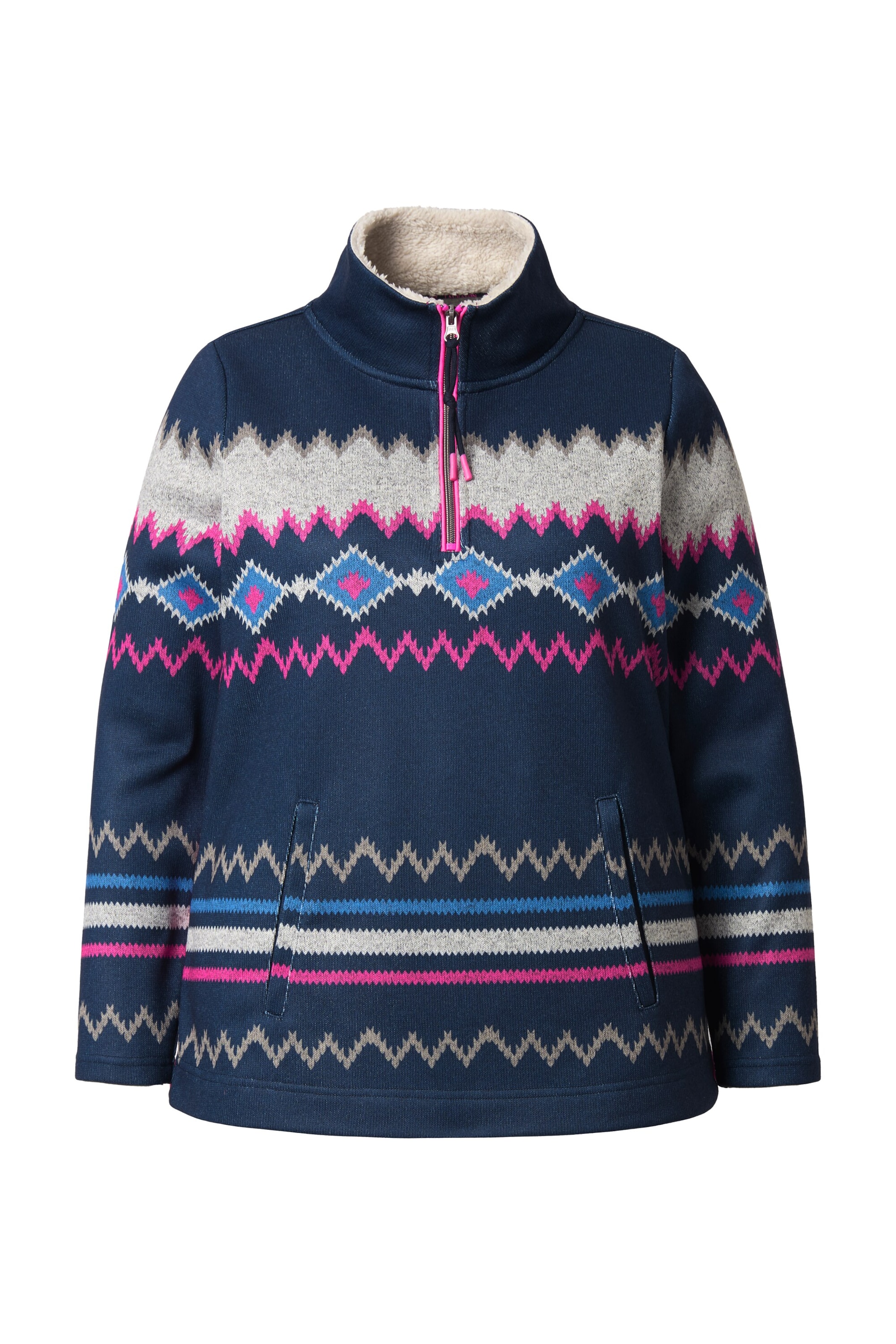 LAURASØN Sweatshirt in Blue: front