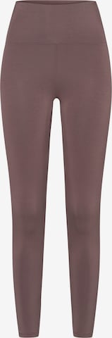 Les Lunes Leggings 'Cleo' in Brown: front