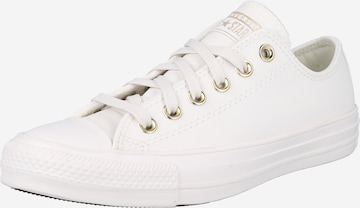 CONVERSE Låg sneaker 'Chuck Taylor All Star' i vit: framsida
