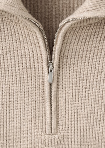 MANGO Sweater 'RIZON' in Brown