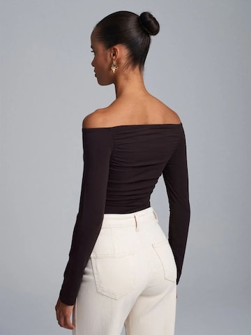 Dilvin Blouse in Zwart
