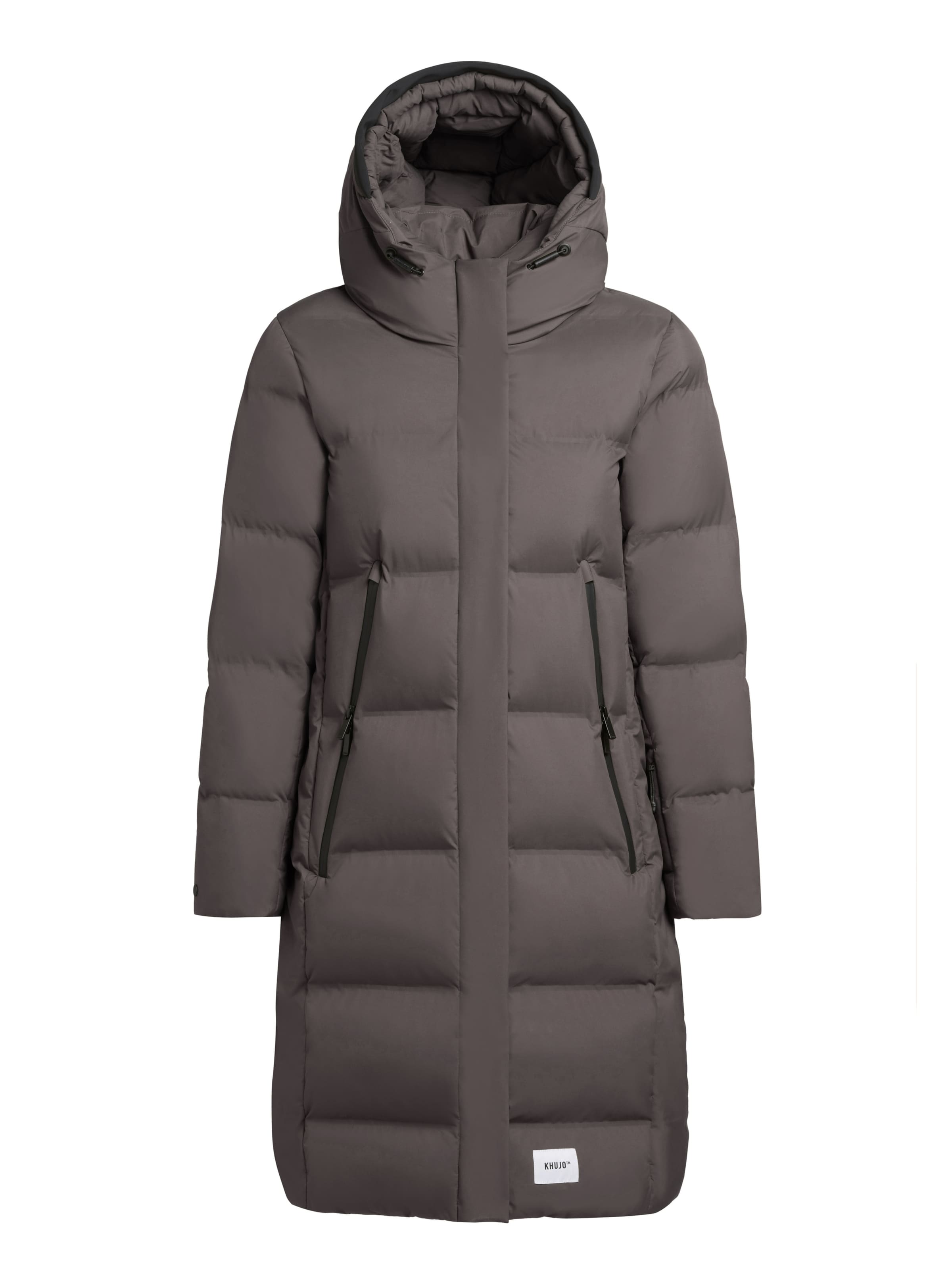 khujo Winter Coat 'Hayana' in Grey: front