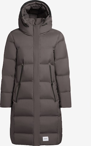 khujo Vinterfrakke 'Hayana' i grå: forside