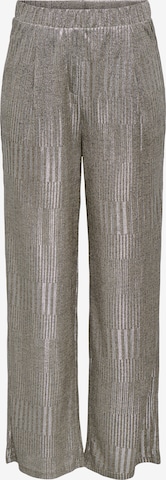 JDY Regular Панталон 'JDYEVEREST' в сребърно: отпред