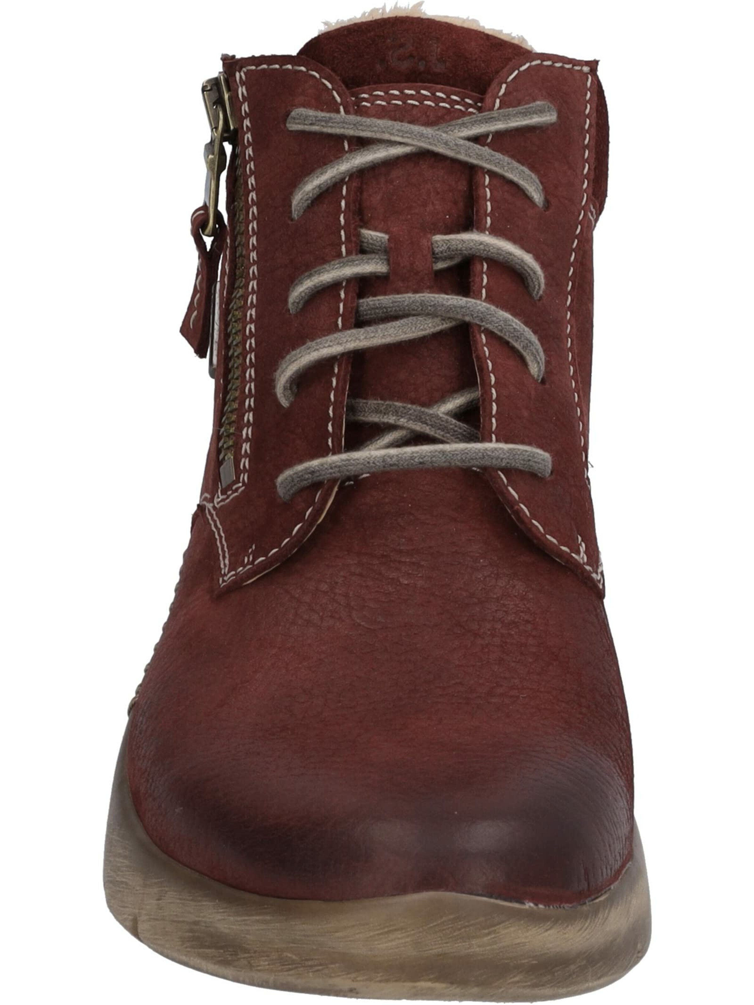 JOSEF SEIBEL Lace-up boot 'Conny 52' in Red