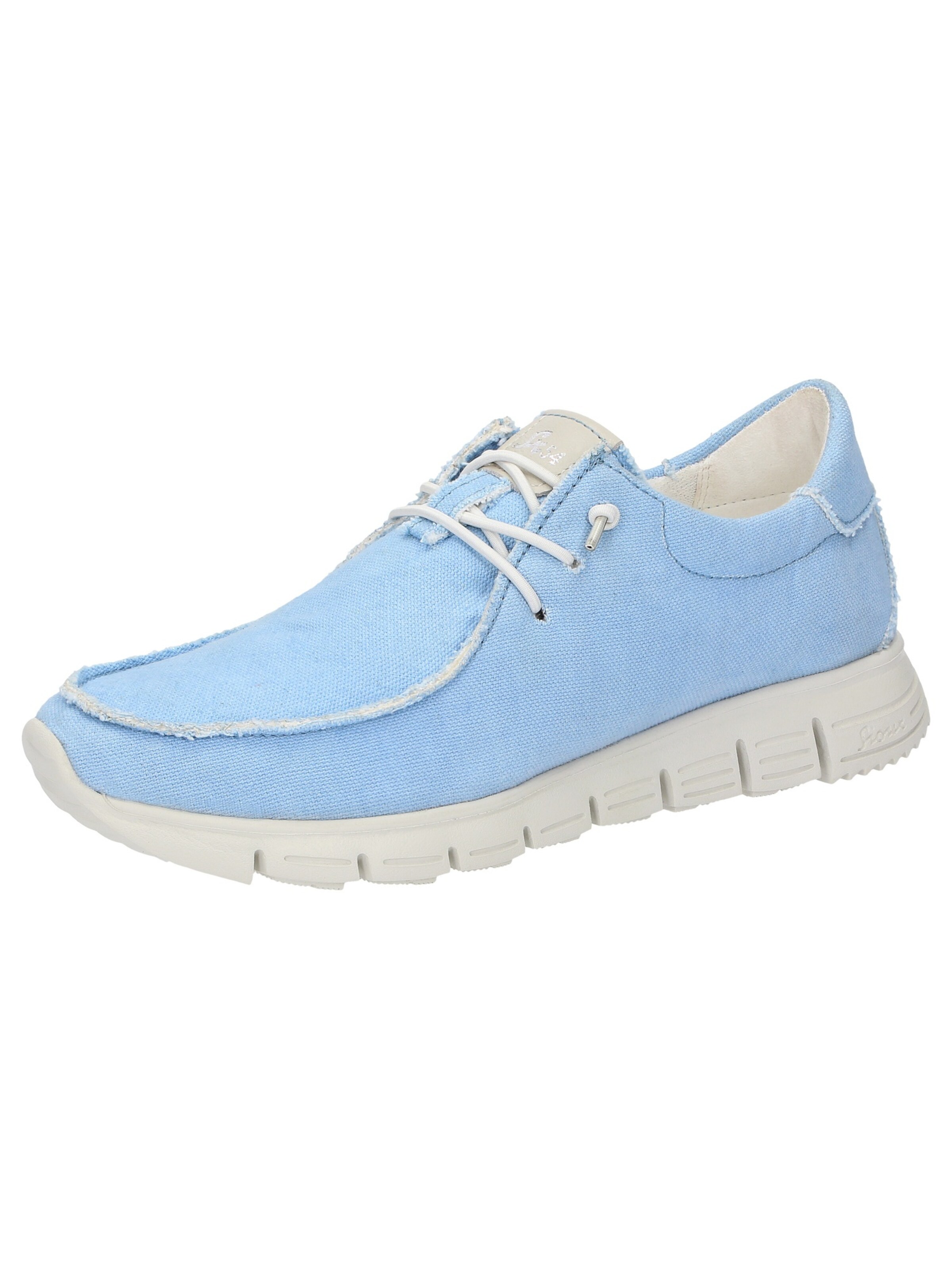SIOUX Chaussure à lacets en bleu clair, Vue avec produit