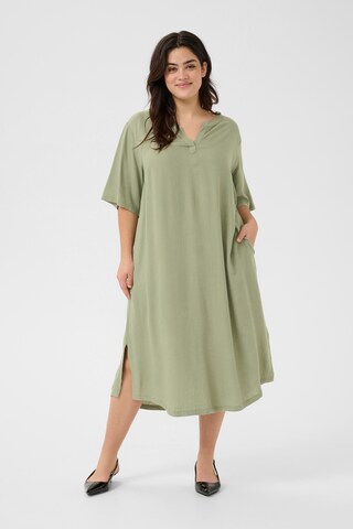 KAFFE CURVE Kleid 'Mille' in Grün
