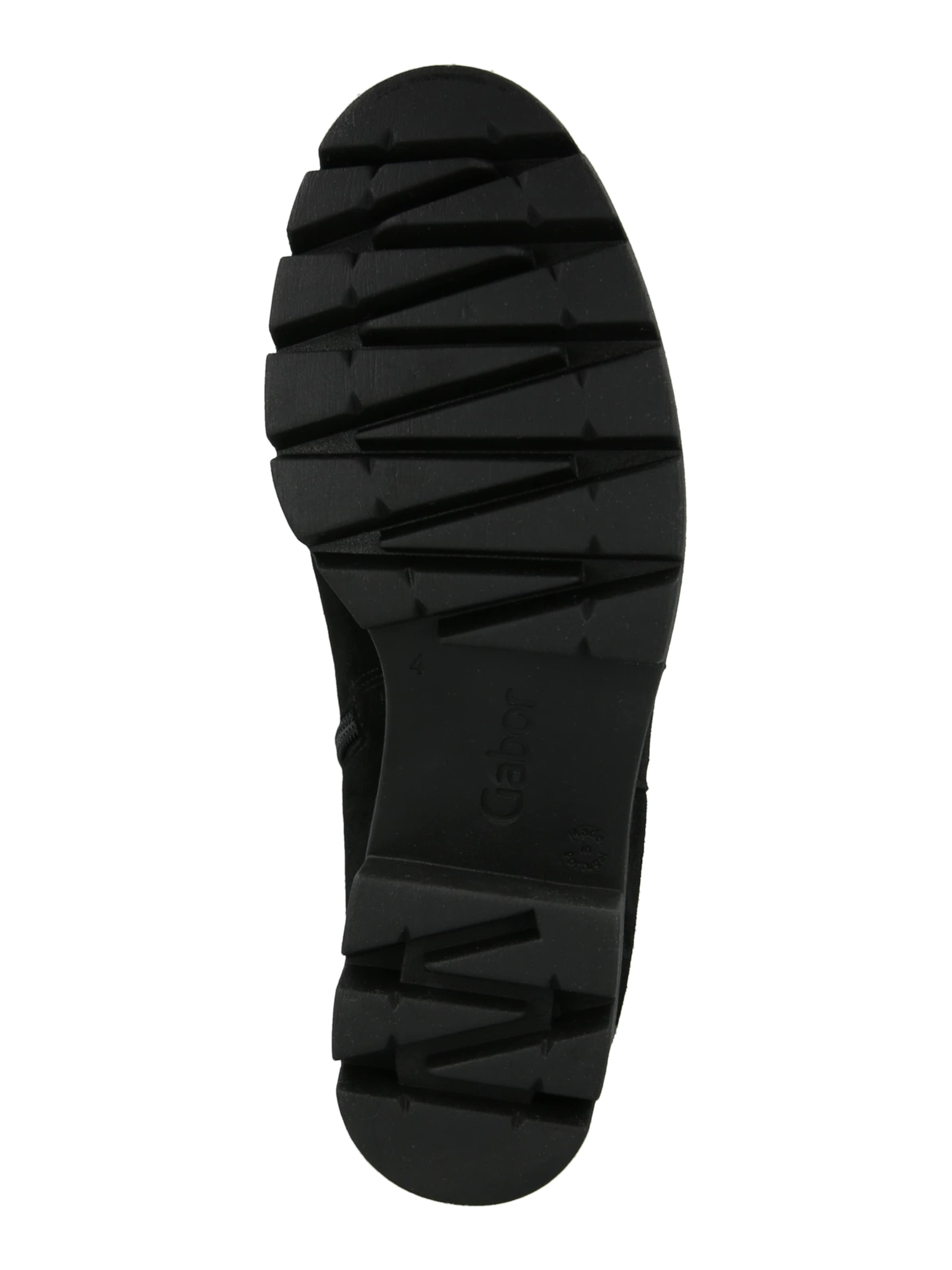 GABOR Členkové čižmy - Čierna: spodná strana