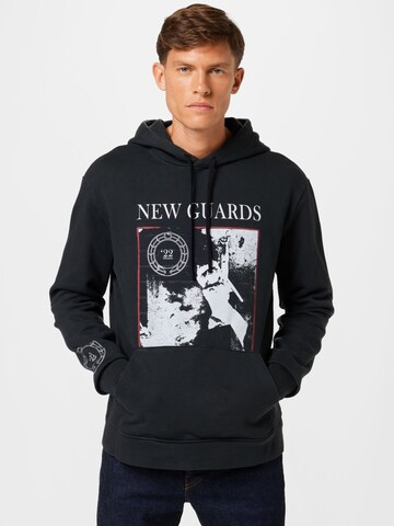 AllSaints Sweatshirt 'PRAVHA' in Schwarz: Vorderseite