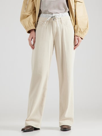 rag & bone Ohlapna forma Kavbojke 'SAIGE' | bež barva: sprednja stran