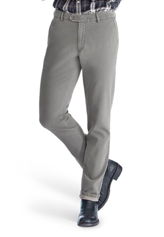 Coupe slim Pantalon chino MMX Germany en gris : devant