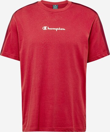Champion Authentic Athletic Apparel Tričko 'Legacy' – červená: přední strana
