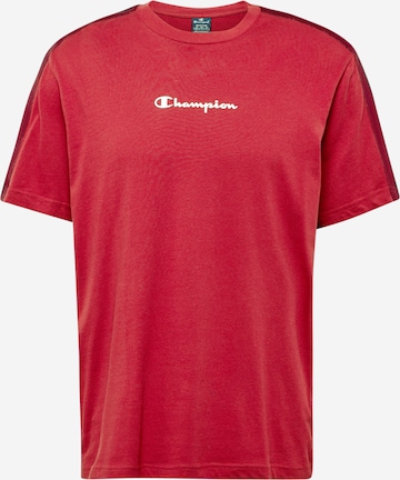 Champion Authentic Athletic Apparel T-Shirt 'Legacy' in Rot: predná strana