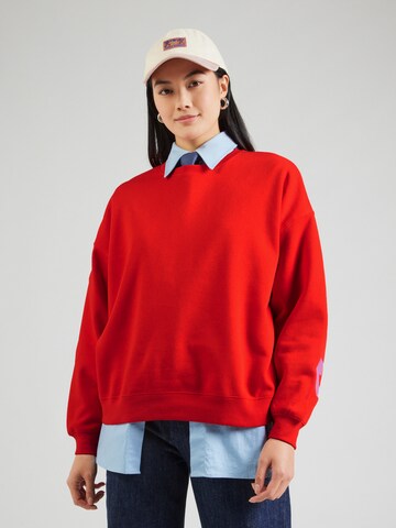 PIECES - Sudadera 'PCFANY' en rojo