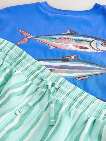 Next Pyjamas kort i blå