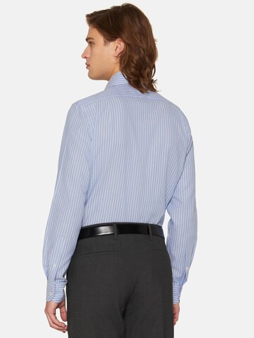 Coupe regular Chemise Boggi Milano en bleu